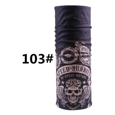 Motorkářská bandana různé potisky Barva (Varianta): WL103