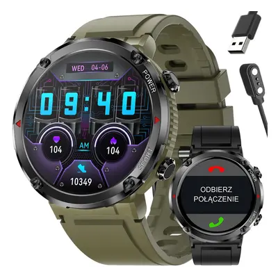 SMARTWATCH Pánské GRAVITY GT21-1 TOOTH CALL, DODATEČNÝ PÁSEK (sg025a) Barva (Varianta): tay-5139