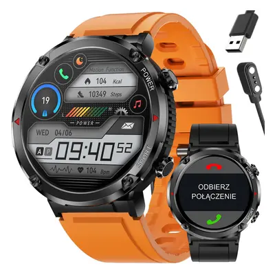 SMARTWATCH Pánské GRAVITY GT21-1 TOOTH CALL, DODATEČNÝ PÁSEK (sg025a) Barva (Varianta): tay-5139