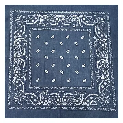 Barevná bandana s ornamenty Barva (Varianta): 8 Tmavě grey