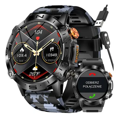 SMARTWATCH Pánské GRAVITY GT20-1 - AMOLED, DODATEČNÝ PÁSEK (sg024a) Barva (Varianta): tay-50605-