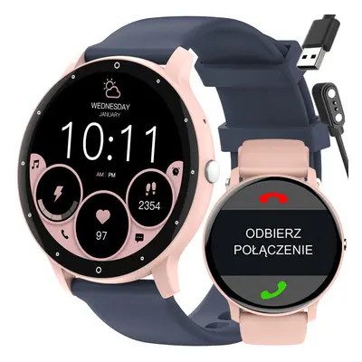 SMARTWATCH UNISEX GRAVITY GT1-1 PRO - VOLÁNÍ BLUETOOTH, DODATEČNÝ PÁSEK (sg027a) Barva (Varianta