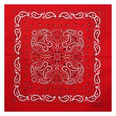 Barevná bandana s ornamenty Barva (Varianta): 58 Červená 2