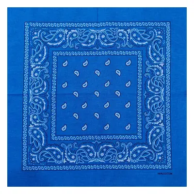 Barevná bandana s ornamenty Barva (Varianta): 20 Lake Modrá