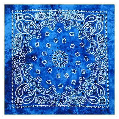 Barevná bandana se vzory Barva (Varianta): Dye Modrá