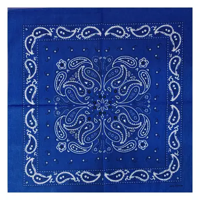 Barevná bandana s ornamenty Barva (Varianta): 81 Sapphire 2