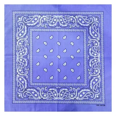 Barevná bandana s ornamenty Barva (Varianta): 22 Light Purple