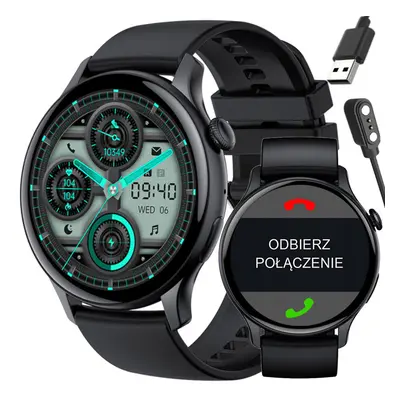 Dámské chytré hodinky SMARTWATCH Rubicon RNCF10 - SPORTOVNÍ REŽIMY, MONITOR SPÁNKU (sr055a) Barv