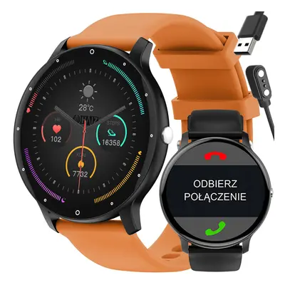 SMARTWATCH UNISEX GRAVITY GT1-1 PRO - VOLÁNÍ BLUETOOTH, DODATEČNÝ PÁSEK (sg027a) Barva (Varianta