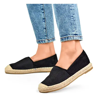 klasické dámské espadrilky Barva: Černá