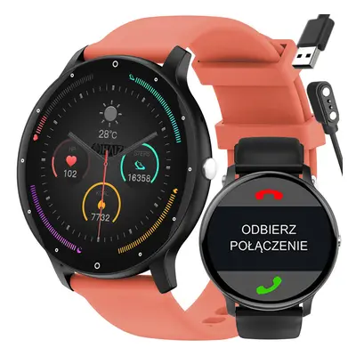 SMARTWATCH UNISEX GRAVITY GT1-1 PRO - VOLÁNÍ BLUETOOTH, DODATEČNÝ PÁSEK (sg027a) Barva (Varianta