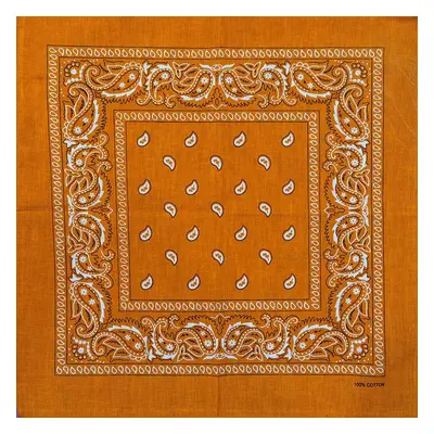 Barevná bandana s ornamenty Barva (Varianta): 12 Orange Žlutá