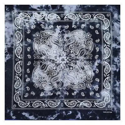 Barevná bandana s ornamenty Barva (Varianta): 51 Gradient Černá 2