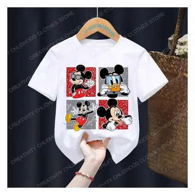 Dívčí tričko s potiskem Mickey Mouse