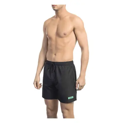 Pánské kraťasy BKK1MBM10 Bikkembergs Beachwear Barva: Černá