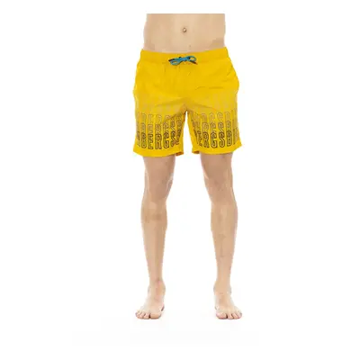 Pánské kraťasy BKK1MBM02 Bikkembergs Beachwear Barva: Žlutá