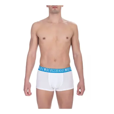 Pánské boxerky BKK1UTR05TR Bikkembergs Barva: Bílá