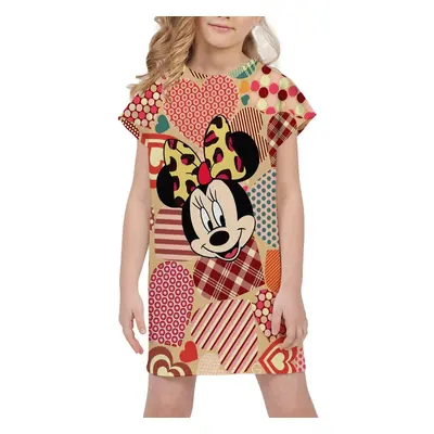 Dívčí šaty s potiskem Minnie Mouse