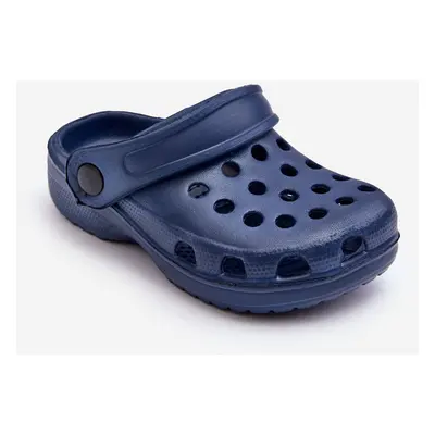 Dětská pěna Crocs Slides Light Percy Barva: modrý