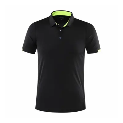 Pánské tričko s límečkem polo golf Quick Drying Barva: Černá