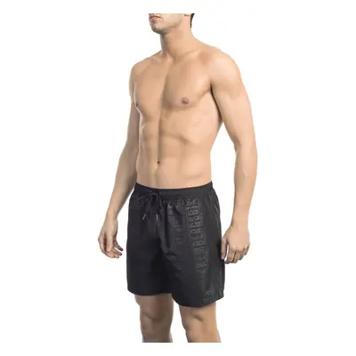 Pánské kraťasy BKK1MBM08 Bikkembergs Beachwear Barva: Černá