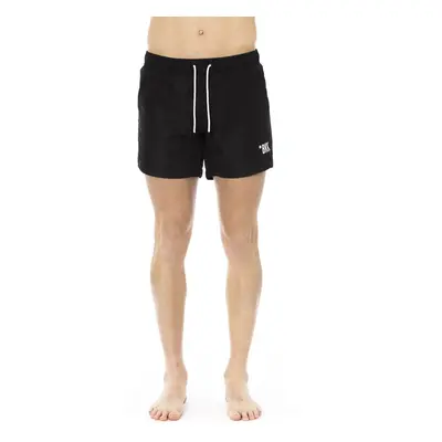 Pánské kraťasy BKK1MBS03 Bikkembergs Beachwear Barva: Černá