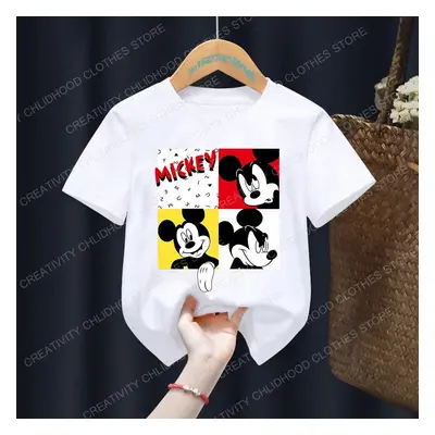 Dívčí tričko s potiskem Mickey Mouse