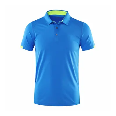 Pánské tričko s límečkem polo golf Quick Drying Barva: Modrá