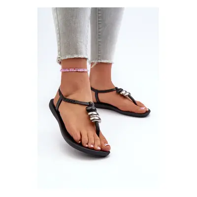 Dámské Ploché Sandály Japonky 83507 Ipanema Class Blown Up Sandal Fem Barva: Černá