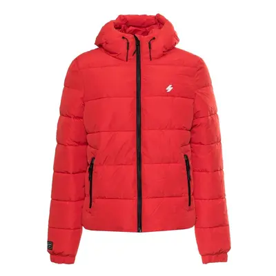 Pánská bunda M5011827A- Superdry Barva: Červená