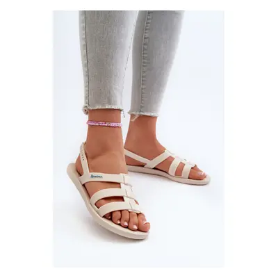 Dámské Ploché Sandály 83516 Ipanema Style Sandal Fem Barva: Béžová