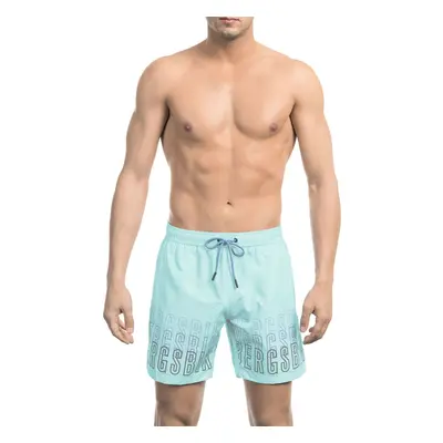 Pánské kraťasy BKK1MBM02 Bikkembergs Beachwear Barva: Modrá