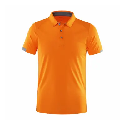 Pánské tričko s límečkem polo golf Quick Drying Barva: Oranžová