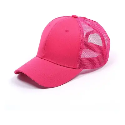 Dámská kšiltovka s otvorem na culík Barva (Varianta): C-Mesh Fushia