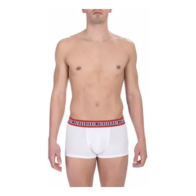 Pánské boxerky BKK1UTR08BI Bikkembergs Barva: Bílá