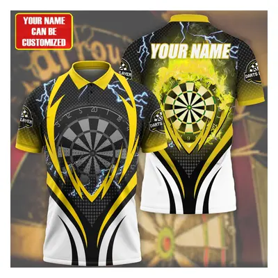 Sportovní unisex tričko 3D potisk DARTS na míru