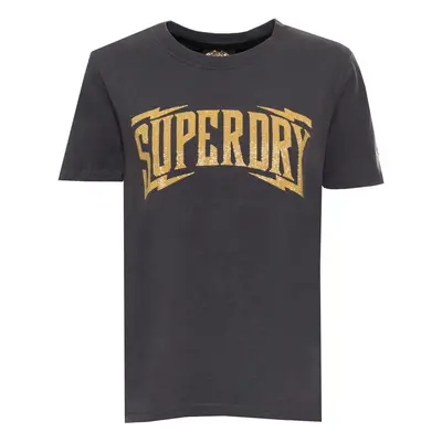 Dámské triko W1010982A- Superdry Barva: Šedá