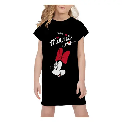 Dívčí šaty s potiskem Minnie Mouse