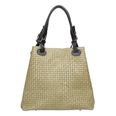 Dámská shopper kabelka GLX228004723FBG Gave Lux Barva: Zelená