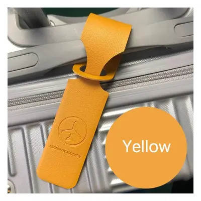 Jednobarevná baggage tag Barva (Varianta): Žlutá