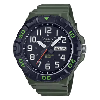 Pánské hodinky MRW-210H-3A Casio Barva: Zelená