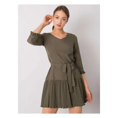 Dámské šaty LK-SK-507733.80P Barva: Khaki