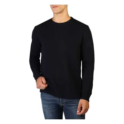 Pánský svetr C-NECK-M 100% Cashmere Barva: Modrá