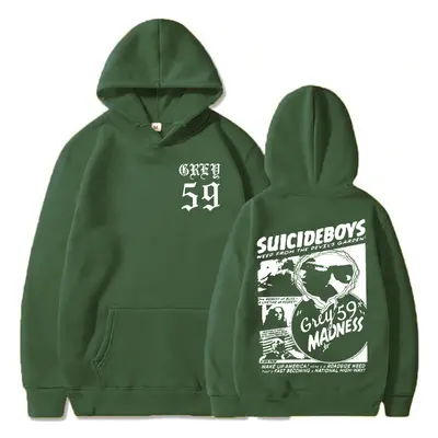 Unisex mikina G59 Hoodie Suicideboys Barva: Zelená