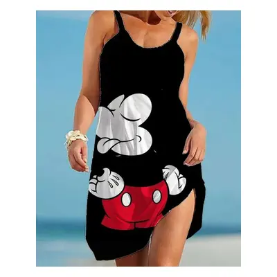 Letní šaty s potiskem Mickey Mouse