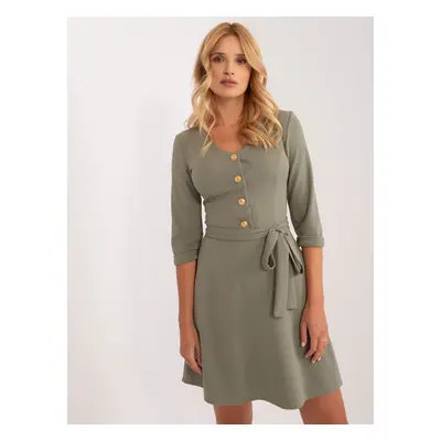 Dámské šaty LK-SK-507785.65 Barva: Khaki