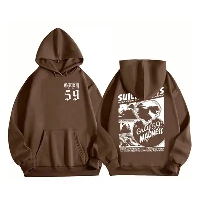 Unisex mikina G59 Hoodie Suicideboys Barva: Hnědá