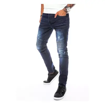 pánské džíny slim fit UX3804 Barva: Nebeská