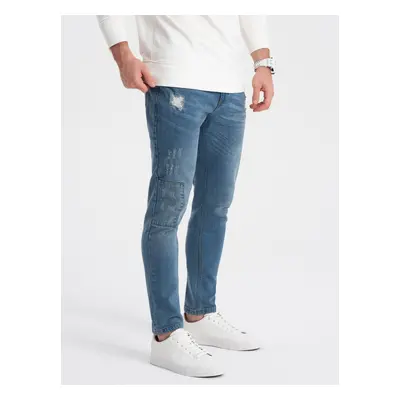 Pánské džíny SKINNY FIT - ESPIR Barva: Modrá