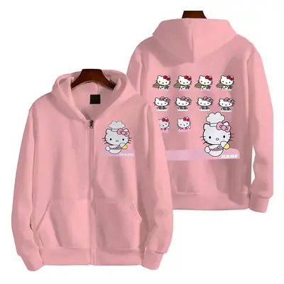 Dámská mikina s potiskem Hello kitty